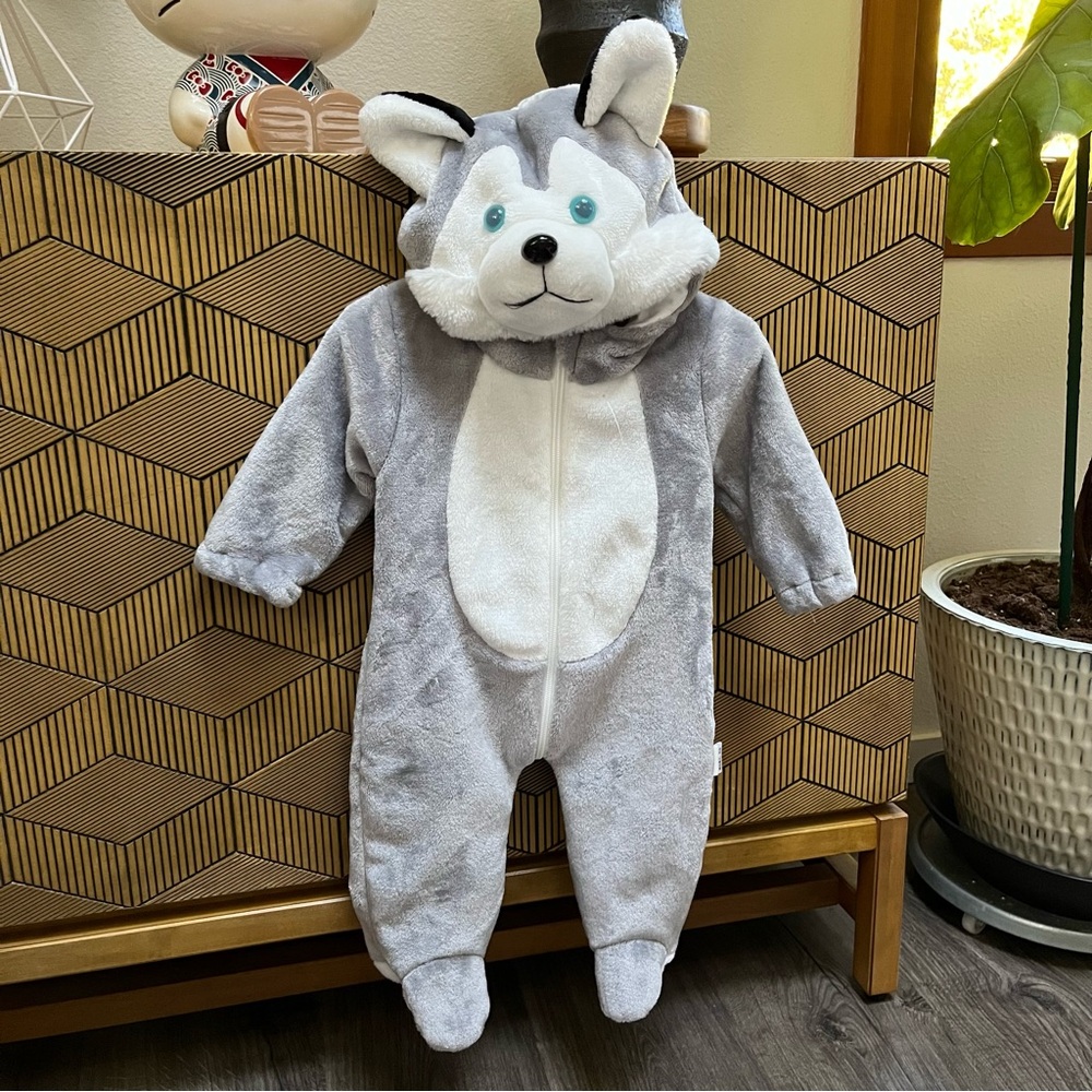 Wolf Baby Costume 1-3 months